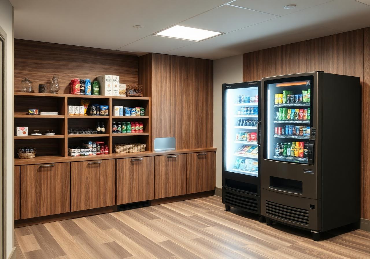 Hybrid market + vending